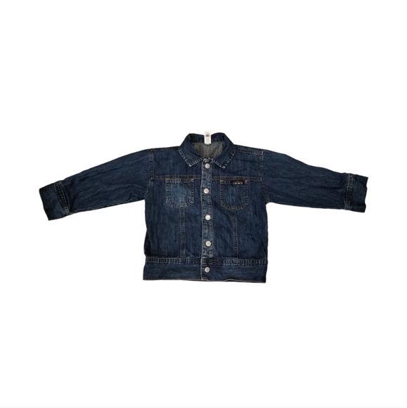 Disney Store Mickey Mouse Clubhouse denim Jean jacket 4T Donald duck Goofy - Picture 2 of 16